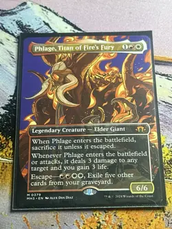 Phlage, Titan of Fire’s Fury Borderless Modern Horizons 3 NN MTG - Image 3