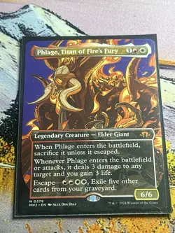 Phlage, Titan of Fire’s Fury Borderless Modern Horizons 3 NN MTG - Image 4