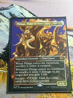 Phlage, Titan of Fire’s Fury Borderless Modern Horizons 3 NN MTG - Image 5