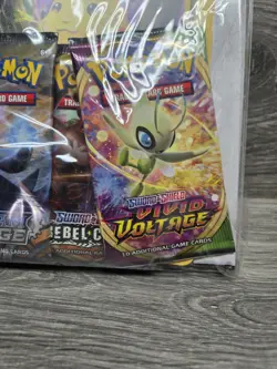 Pokemon First Partner Collectors Binder With 3 Booster Packs Rare! - Image 3