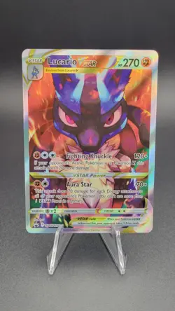 Lucario VSTAR SWSH291 Black Star Promo Crown Zenith ETB Pokemon TCG - Image 1