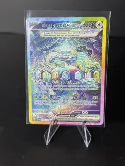Pokemon TCG Terapagos EX 170/142 Sv07: Stellar Crown Holo MINT - Image 1
