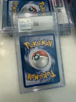 🔥 SUPER RARE PORTUGUESE 📈 2005 Pokemon EX Emerald Rayquaza Holo #9/106 CGC 5 - Image 3