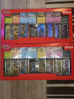 Pokemon TCG Prismatic Evolutions Costco MiniTin Bundle w Promo Cards sealed(TWO) - Image 1