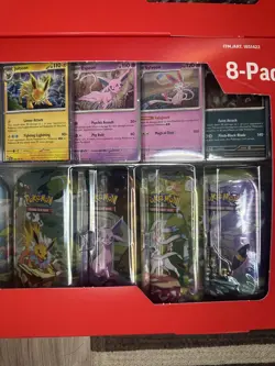 Pokemon TCG Prismatic Evolutions Costco MiniTin Bundle w Promo Cards sealed(TWO) - Image 2