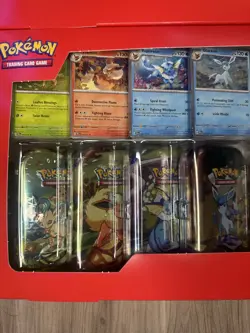 Pokemon TCG Prismatic Evolutions Costco MiniTin Bundle w Promo Cards sealed(TWO) - Image 3