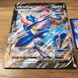 Jumbo Greninja V-UNION SWSH157 NM Oversized Topper 2021 Pokemon 155-158 M Promo - Image 2
