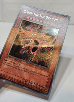 Slifer the Sky Dragon YMA-EN001 Secret Rare Limited Edition Promo Yugioh 7734 - Image 3