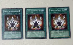 Yugioh TCG Retro Pack 2 Reprint Curse of the Masked Beast x3 - Image 1