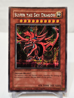 Slifer the Sky Dragon YMA-EN001 Secret Rare Limited Edition Promo Yugioh 7733 - Image 1