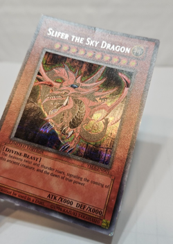 Slifer the Sky Dragon YMA-EN001 Secret Rare Limited Edition Promo Yugioh 7733 - Image 3