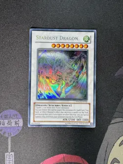 Yugioh Stardust Dragon TDGS-EN040 Ghost Rare Unlimited 💎Near Mint NM💎 - Image 2