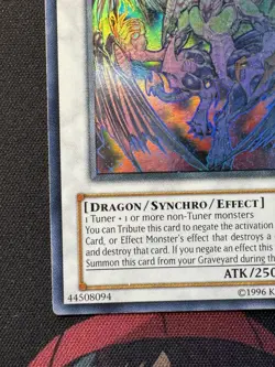 Yugioh Stardust Dragon TDGS-EN040 Ghost Rare Unlimited 💎Near Mint NM💎 - Image 5