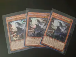 3x Quiding Quem, the Virtuous Secret Rare RA04-EN043 Yugioh NM Playset - Image 1