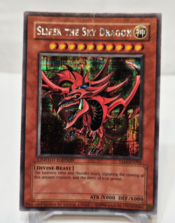 Slifer the Sky Dragon YMA-EN001 Secret Rare Limited Edition Promo Yugioh 7732 - Image 1