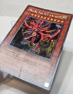 Slifer the Sky Dragon YMA-EN001 Secret Rare Limited Edition Promo Yugioh 7732 - Image 2