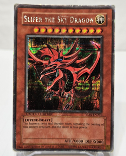 Slifer the Sky Dragon YMA-EN001 Secret Rare Limited Edition Promo Yugioh 7731 - Image 1