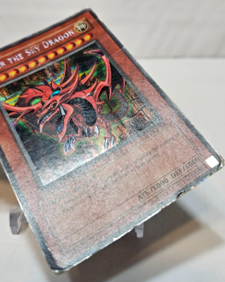 Slifer the Sky Dragon YMA-EN001 Secret Rare Limited Edition Promo Yugioh 7731 - Image 5