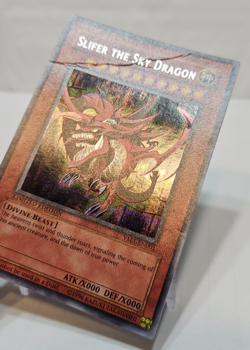 Slifer the Sky Dragon YMA-EN001 Secret Rare Limited Edition Promo Yugioh 7730 - Image 3