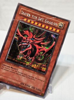 Slifer the Sky Dragon YMA-EN001 Secret Rare Limited Edition Promo Yugioh 7730 - Image 4