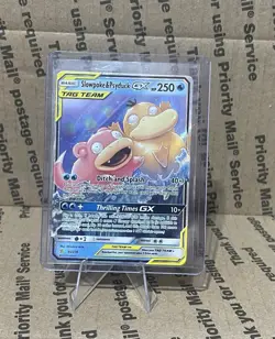 Pokemon TCG Slowpoke Psyduck GX Holo Card 35/236 Sm-Unified Minds Nm / M - Image 1