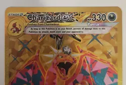 Pokemon TCG Charizard EX Hyper Rare Holo Card 228/197 Sv03: Obsidian Flames - Image 1