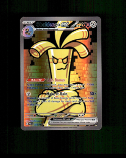 Custom Holo Gholdengo Card Gholdengo EX Card READ DESCRIPTION BELOW - Image 1