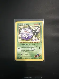 KOGA’S KOFFING - Gym Challenge - 79/132 - Common - Pokemon Card - NM - Image 1
