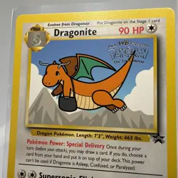 Pokemon TCG Dragonite Movie Promo Card 05/53 WOTC Promo Authentic Set B - Image 2