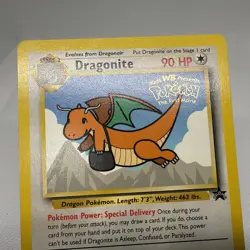 Pokemon TCG Dragonite Movie Promo Card 05/53 WOTC Promo Authentic Set B - Image 4