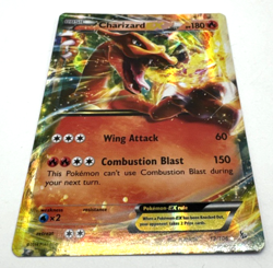 Pokemon TCG Basic Charizard EX Card Ultra Rate Holo 12/106 2014 Flashfire - Image 5