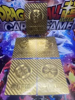 Big Moms Crew✨5 One Piece Wanted Poster Gold Card Collectible✨ - Image 2