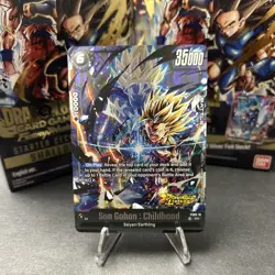 Son Gohan: Childhood FS09-10 SR Dragon Ball Legends Card - Image 1
