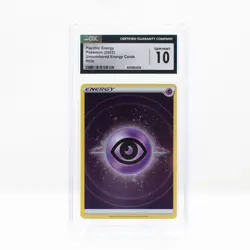 Pokemon Psychic Energy Holo Unnumbered Energy Cards 2022 - CGC 10 Gem Mint - Image 2