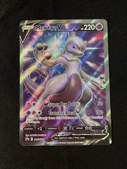 Mewtwo V SWSH229 SWSH: Sword & Shield Promo Card Holo - Image 1