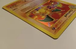 Charizard 4/102 Holo Rare SHADOWLESS Unlimited Card WOTC Pokemon Base Set - LP - Image 3
