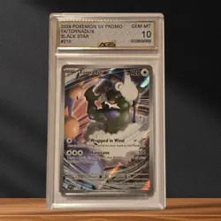 2025 Pokemon SV Black Star Promo Tornadus #210 AGS 10 Gem Mint Graded Card - Image 1