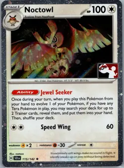 Noctowl Rare Prize Pack Series Cards 115/142 NM - Image 1