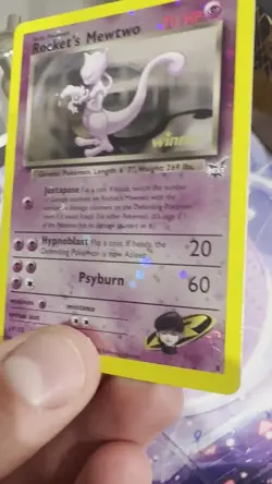 Rocket's Mewtwo (Winner) Best of Game #8 Reverse Holo Pokemon Card (Ungraded) - Image 2