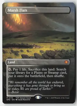 MTG - Marsh Flats (Borderless) M Special Guests 110 LP-NM - Image 1