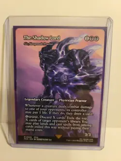 The Shadow Lord - Gix, Yawgmoth Praetor (Showcase) Final Fantasy: Through the... - Image 1