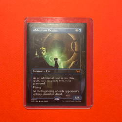 ABHORRENT OCULUS (Borderless); MTG Duskmourn House of Horrors - Image 2