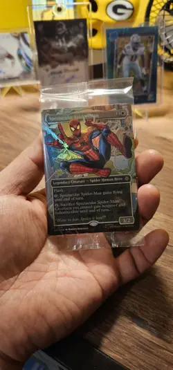 Spectacular Spider-Man (Borderless) Marvel's Spider-Man Foil PROMO RARE SEALED - Image 1