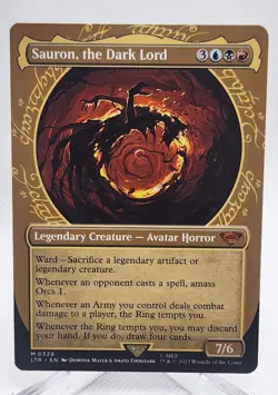 Sauron, the Dark Lord [Showcase - LotR Tales of Middle Earth] LTR MTG - Image 1