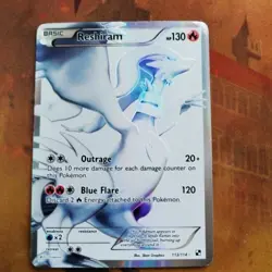 Pokemon TCG - Reshiram 113/114 - Black & White - Full Art NM - Image 1