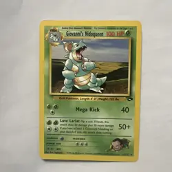 Giovanni's Nidoqueen - 23/132 - Rare - Gym Challenge Pokemon - - Image 1
