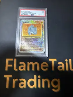 2002 Pokemon Legendary Collection #90/110 Rhyhorn-Reverse Foil - PSA 1 - Image 1