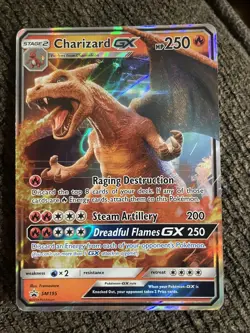 Pokemon TCG Charizard GX Oversized Promos SM195 Promo - Image 1