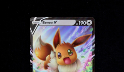 2020 Pokemon - Eevee V SWSH065 Black Star Promo Near Mint NM - Image 2