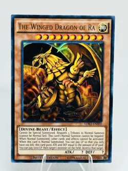 The Winged Dragon of Ra LDK2-ENS03 Ultra Rare Yu-Gi-Oh! Legendary Decks II NM - Image 1